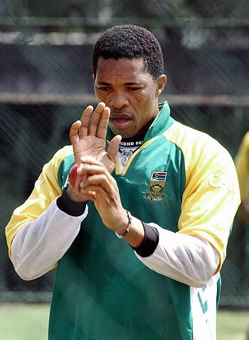 Makhaya Ntini Prepares For A Stint In The Nets Espncricinfo