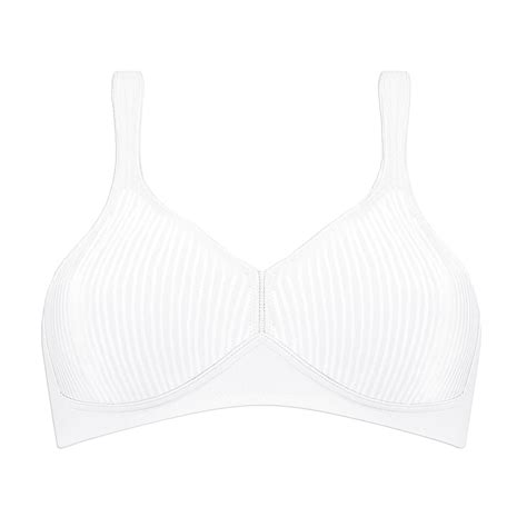 Triumph Modern Soft Cotton Non Wired Bra White Potters Of Buxton