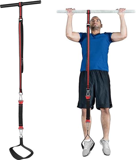 Amazon 220lbs Pull Up Assistance Bands With Fabric Feet Knee Rest