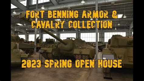 Spring Open House Fort Benning Armor And Cavalry Collection Tour