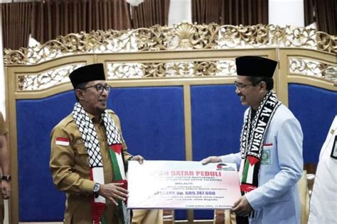 Galang Dana Untuk Palestina Pemkab Tanah Datar Kumpulkan Rp600 Juta