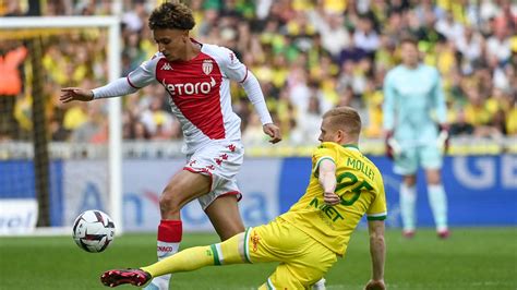 EN DIRECT Nantes Monaco Les Canaris Arrachent Le Nul L ASM Peut