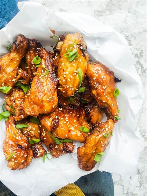 Air Fryer Sweet Chili Chicken Wings Recipe Sweet Chili Chicken