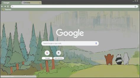 We Bare Bears Chrome Theme Themebeta