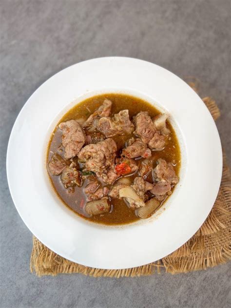 Easy Nigerian Pepper Soup With Goat Meat