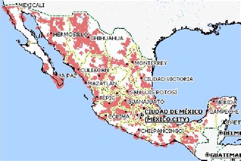 Verizon Wireless Coverage In Mexico Map Fancie Shandeigh