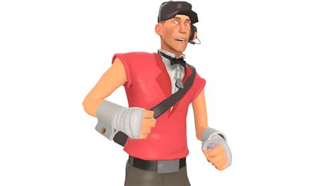 File Scout Tuxxy Png Official Tf2 Wiki Official Team Fortress Wiki