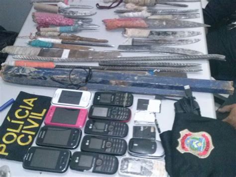 G Celulares Facas E Droga S O Apreendidos Em Pres Dio Em Palmas