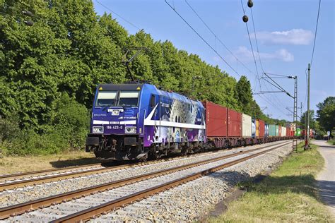 Rtb Mit Einem Containerzug In Alkenrath Richtung O Flickr