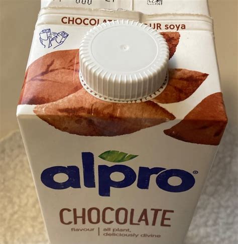 Alpro Chocolate Flavored Soya Milk Review Abillion