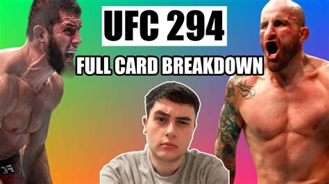 Ufc Islam Makhachev Vs Alexander Volkanovski Breakdown Picks