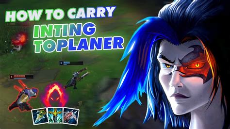 How To Carry Inting Top Laner YouTube