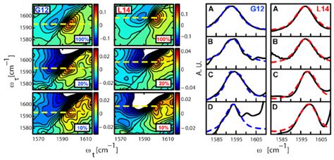 2d Ir Correlation Spectra And Ftir Spectra With Different Download