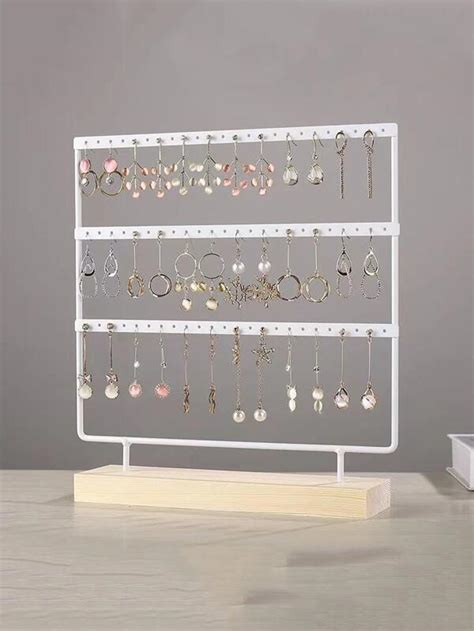 1pc Iron Earring Display Rack Shein Usa