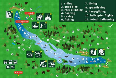 Lake Baikal Map Russia Beyond