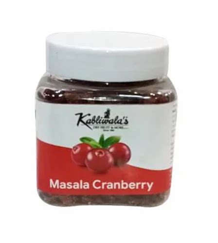 A Grade Kabliwalas Masala Cranberry Packaging Type Jar Packaging