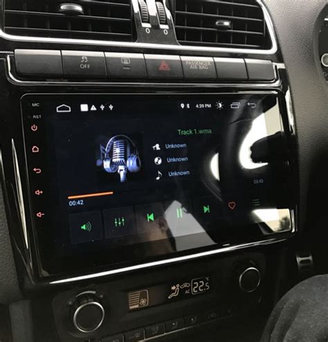 VW Polo Écran QLED Android 14 CarPlay GPS Tactile