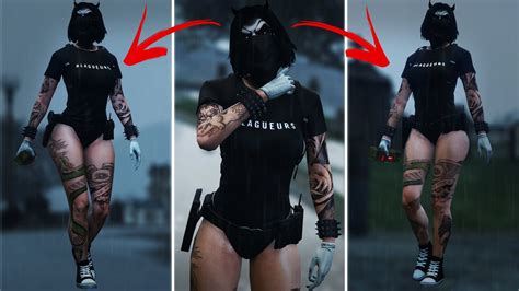 Create Amazing Gta 5 Female Outfits Using This One Easy Glitch Blagueurs Edition Youtube