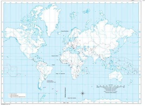 Mapa Planisferio c/división política N°3 – THE GOOD PLACE