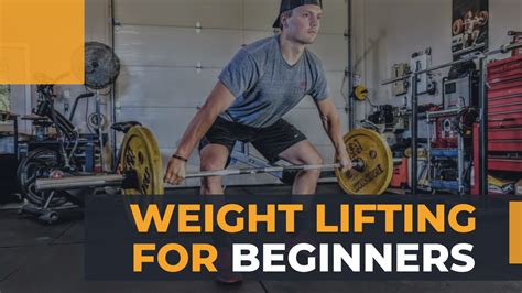 Weight Lifting for Beginners: A Starter Guide