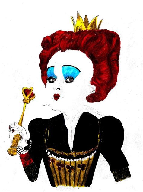 The Red Queen Colour By Cartoonstranger On Deviantart