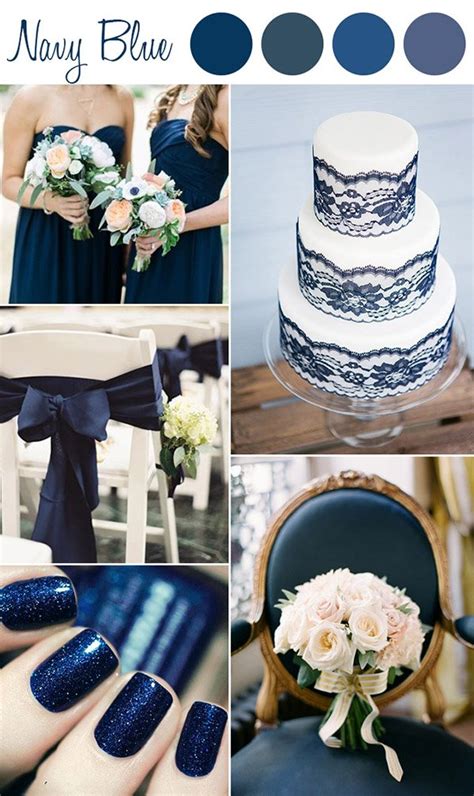 Navy Blue Weddings