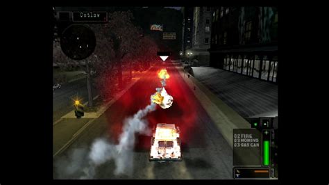 Twisted Metal Harbor City Story Mission Downtown Cop Battle