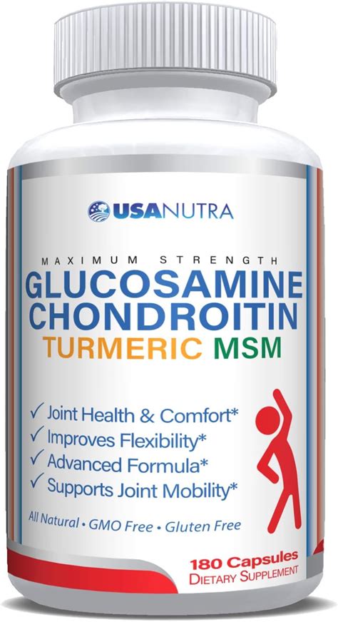 Amazon Glucosamine Chondroitin Msm Turmeric Boswellia Joint