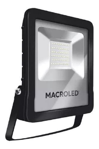 Reflector Proyector Led Exterior 30w Macroled Profesional