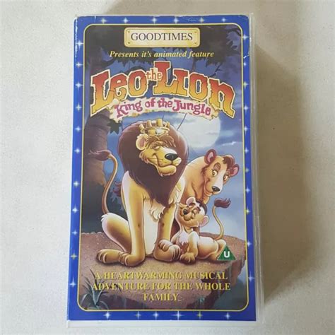 LEO THE LION King Of The Jungle VHS Video 1994 EUR 5 76 PicClick IT