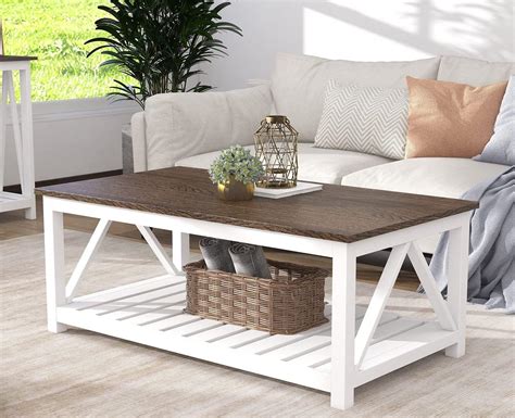 How To Build A Farmhouse Style Coffee Table Storables