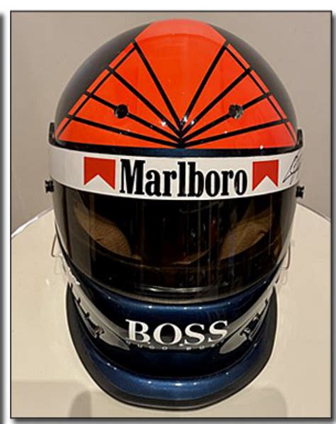 1995 Emerson Fittipaldi race used helmet with Bell CoA – Formula 1 ...