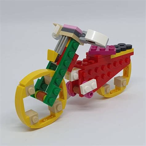 Lego Moc Bicycle By Prof Lego — 40411 By Scott Mc Rebrickable Build With Lego