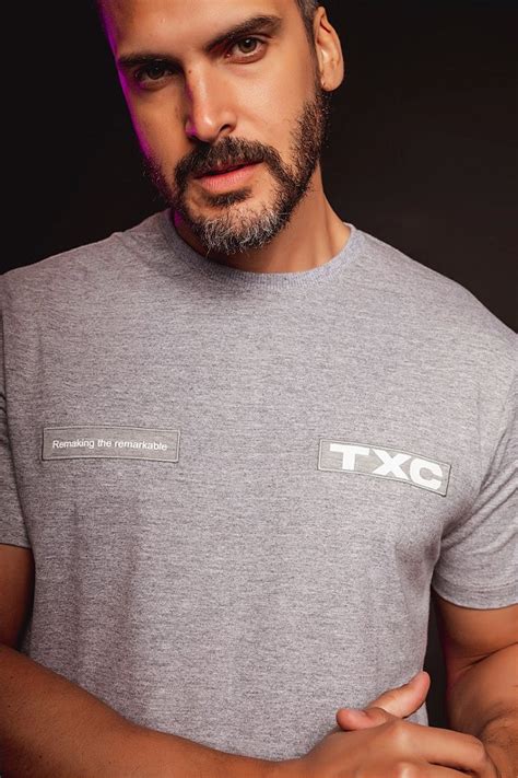 Camiseta Txc Custom 191517 Cinza Zona Country Moda Country