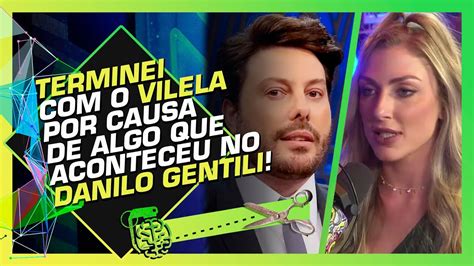 TRETA NO PROGRAMA DO DANILO GENTILI MARI SBARDELOTTO ESPOSA DO VILELA