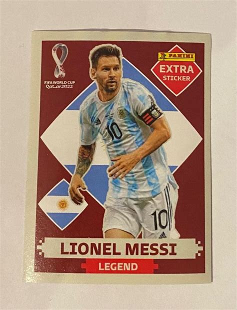 Panini Extra Sticker Lionel Messi Kaufen Auf Ricardo