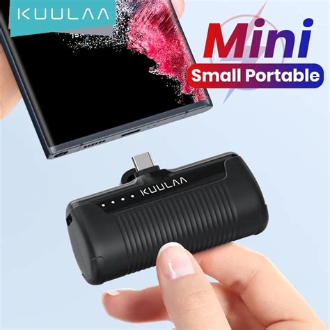 Kuulaa Mini Power Bank Mah Portable Charger For Iphone