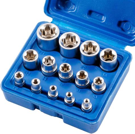 Qnkaa Female E Star Torx Socket Set E E E Torx External Socket