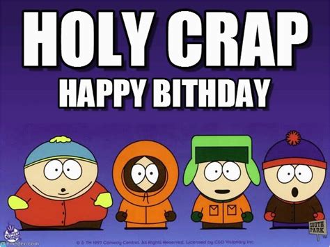 South Park Birthday Meme