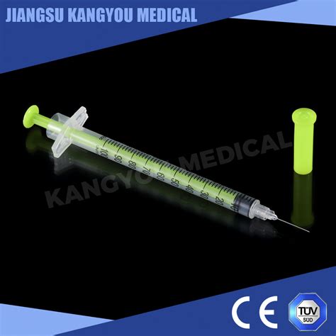 High Standard Sterile Part Disposable Plastic Insulin Syringe