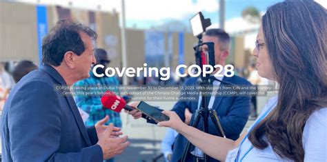 Covering COP28 | Earth Journalism Network