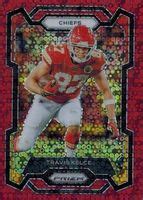 Travis Kelce 2023 Prizm 151 No Huddle Red 70 Price Guide Sports