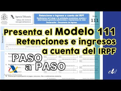 C Mo Rellenar El Modelo Retenci N Irpf Rellenarmodelo