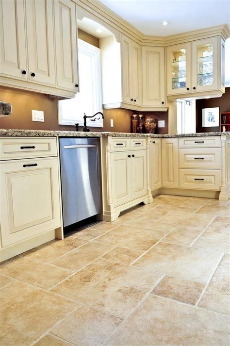 Floor Tiles To Go With Cream Kitchen – Things In The Kitchen