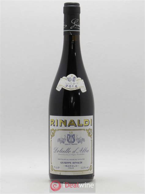 Buy Dolcetto D Alba DOC Giuseppe Rinaldi 2016 Lot 637