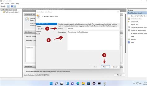 Windows 11 Task Scheduler TestingDocs