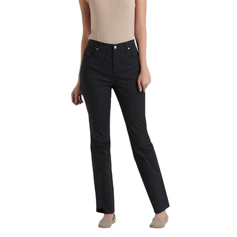 Gloria Vanderbilt Womens Classic Fit Amanda Jeans Embellished