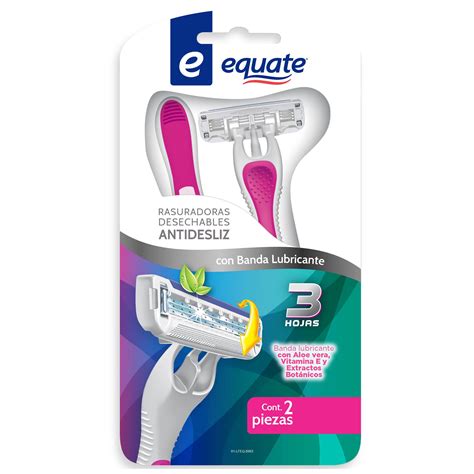 Comprar Rasuradora Para Mujer Equate 3H 1 Pza | Walmart Honduras