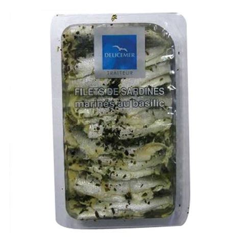 Sardines Marinées au Basilic 200g