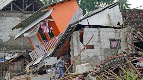 BNPB 56 311 Rumah Rusak Akibat Gempa Cianjur